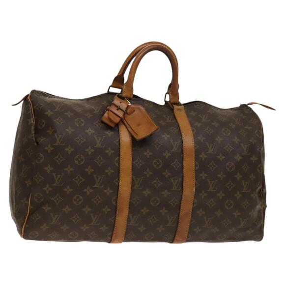 LOUIS VUITTON Monogram Keepall 50 Boston Bag Vintage M41426 - Picture 1 of 13